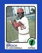 1973 Topps Set-Break #320 Lou Brock EX-EXMINT *GMCARDS*