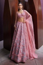PARTY WEAR LEHENGA CHOLI INDIAN DESIGNER BOLLYWOOD LEHNGA WEDDING BRIDAL ETHNIC