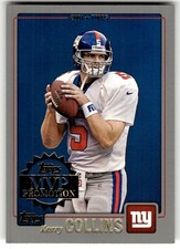 2001 Topps Kerry Collins MVP Promotion #NNO