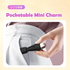 Mini Cordless Electric Back Muscle Massager - 10 Mode Vibrator Magic Wand for...