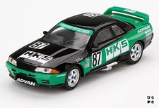 Mini GT Series 1/64 Nissan GT-R R32 HKS All Japan Touring Car GRA RHD
