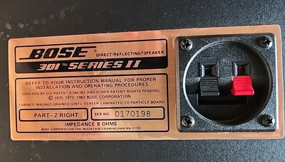 BOSE 301SERIES II MONITOR ジャンク品。 Bose 301 Music Monitor II Speakers Pair JAPAN | eBay