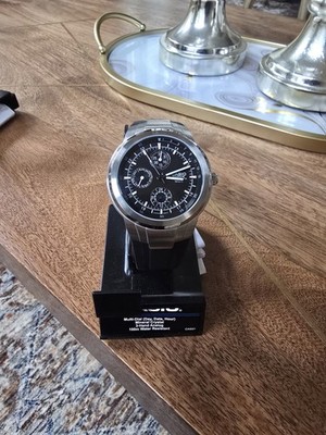 Casio Men's EF305-1AV Edifice Multifunction Watch Stainless Steel New Battery