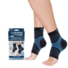 ICE Plantar Fascia Foot Compression Sleeve | Menthol Infused|1 Pair |Unisex | L/