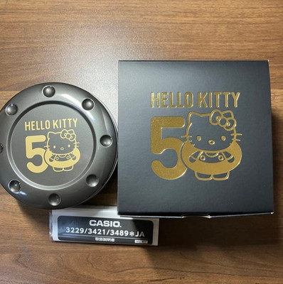 G-SHOCK Hello Kitty 50th Anniversary DW-5600KT24-1JR Black Sanrio