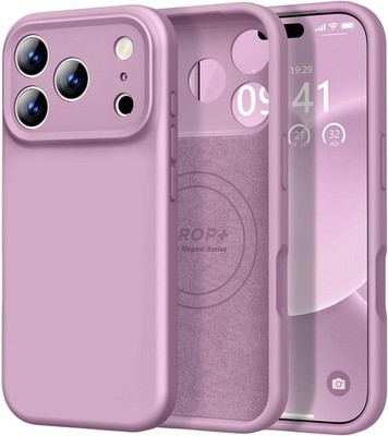 Vooii iPhone 17 Pro Max Case MagSafe Liquid Silicone Soft Slim Lavender Purple
