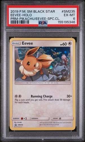 EEVEE-HOLO SM235 PSA 6