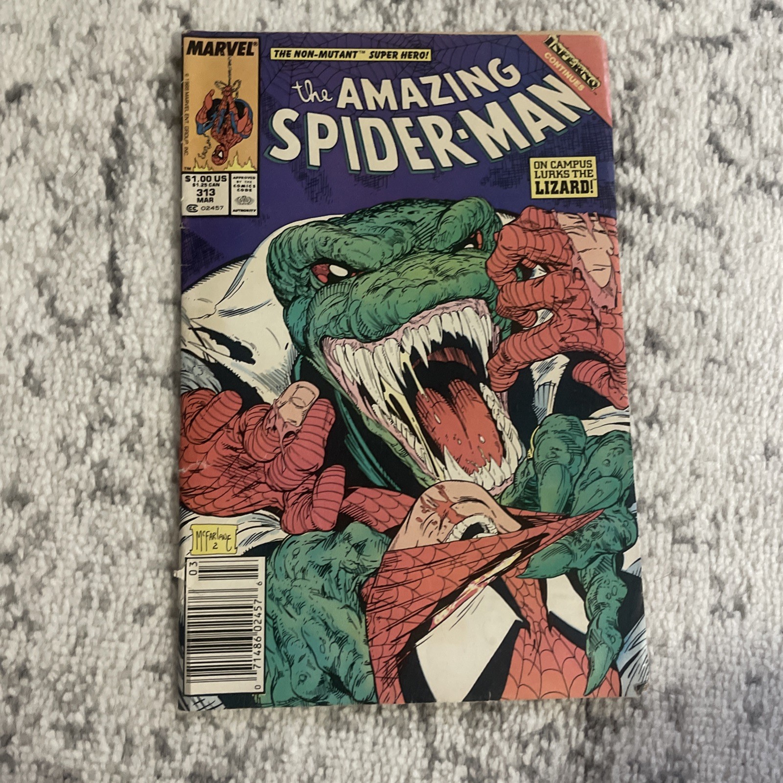 The Amazing Spider-Man #313 (Marvel Comics March 1989)