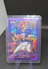 2023 Topps Composite - Topps Chrome Doug Flutie #35 Purple Speckle Refractor...