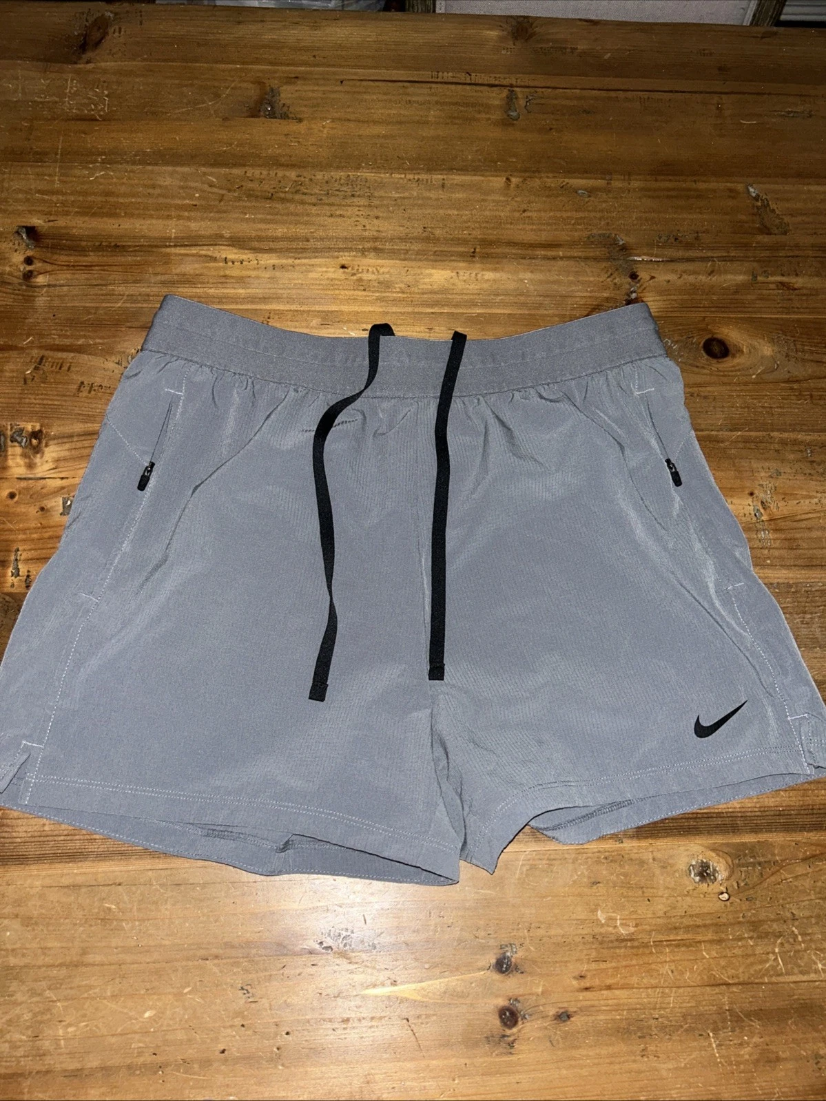 Nike Shorts Dri-FIT Flex Rep 5" Unlined Fitness Smoke Grey Men's Size Large NEW
