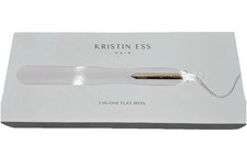 Kristin Ess 3-in-One Titanium Flat Iron Hair Straightener Curling Iron New