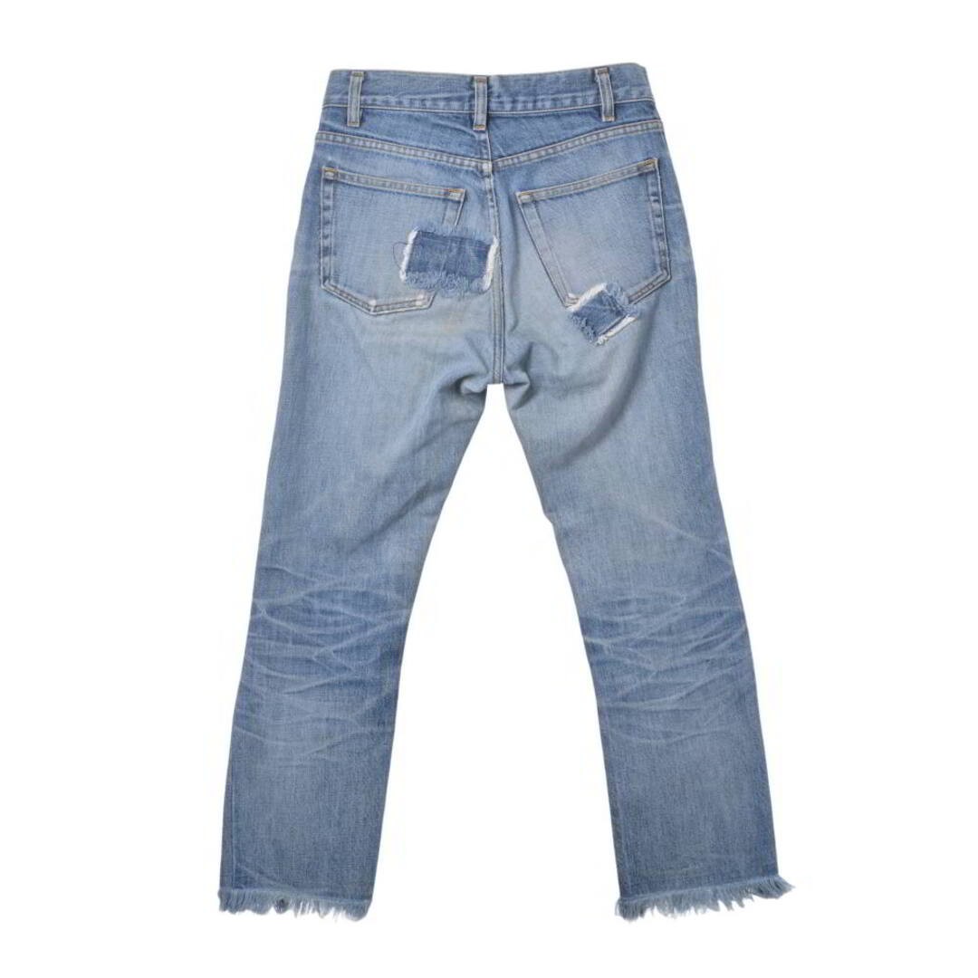 HELMUT LANG Patchwork Cutoff Denim Pants Used CYH… - image 2