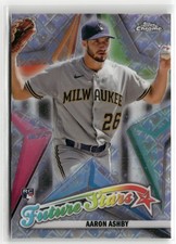2022 Topps Chrome Logofractor Edition #FS-9 Aaron Ashby Future Stars