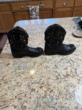 Vintage Acme Child  s Cowboy Boots Size 4 To 4 1/2