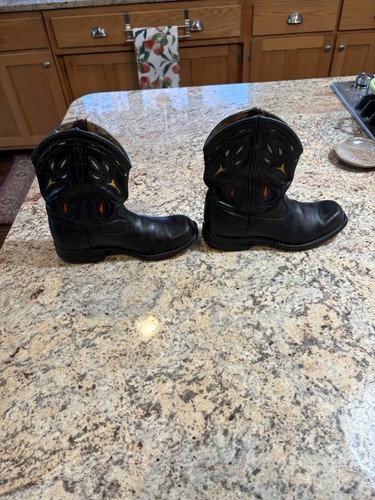 Vintage Acme Child’s Cowboy Boots Size 4 To 4 1/2