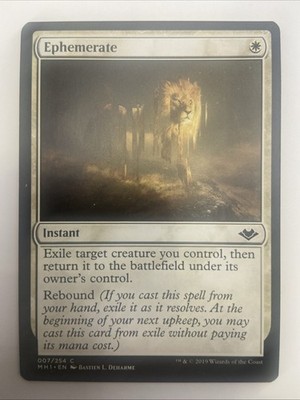 Ephemerate ~Modern Horizons~ Regular NM MTG Magic The Gathering
