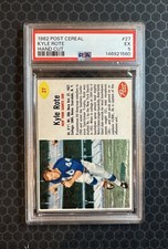 🏈 1962 Post Cereal #27 - Kyle Rote - PSA 5 - POP 10 - SMU / Giants 🏈
