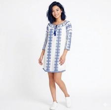 NWT - RAGA Embroidered Gauze Boho Dress - Size XS