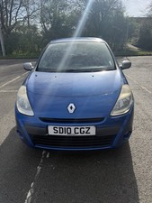 2010 Renault Clio 75k miles ideal first car. 12 month MOT
