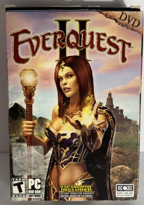 EverQuest II   PC DVD ROM Video Game   2 Disc Set   Sony Online Entertainment