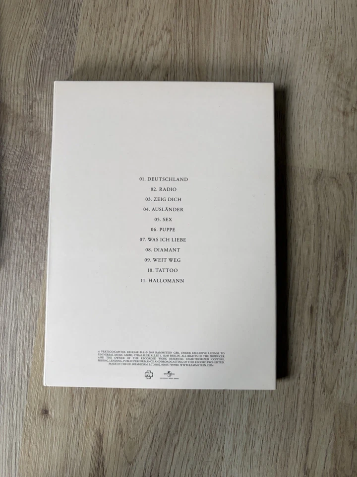 Rammstein – CD/DVD Sammlung / Konvolut – Top Zustand - Bild 4 von 4