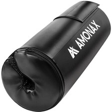 Amonax Hip Thrust Langhantel Pad, extra dicke Schaumstoffpolsterung, schwere Unisize, schwarz