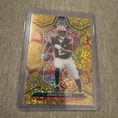 2024 Panini Mosaic Amari Cooper #52 Gold Sparkle Prizm SSP Browns 2/24