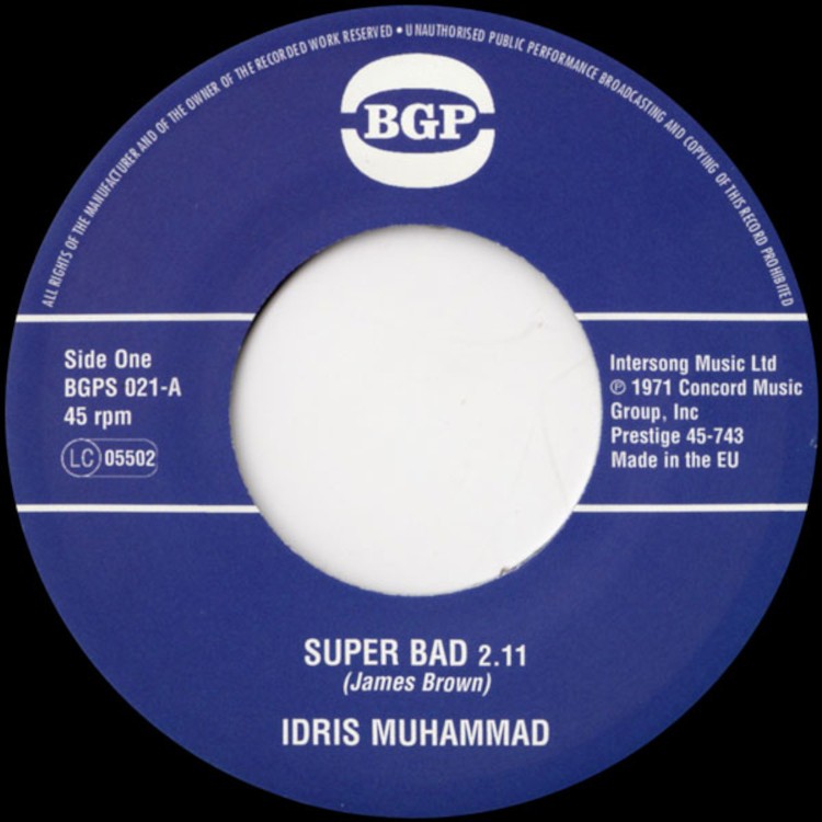 Сингл Idris Muhammad Super Bad/Express Yourself (винил) 7 (ИМПОРТ ИЗ Великобритании)