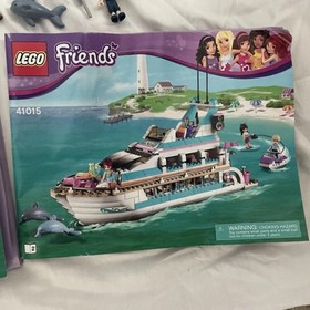 LEGO FRIENDS: Dolphin Cruiser (41015) Played With READ Box Instructions