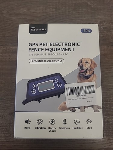 E-Fence GPS Pet Dog Electronic Fence Equipment Collar (E06) FREE FAST SHIPPING
