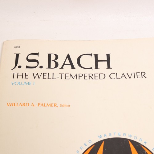 JS Bach Well Tempered Clavier Vol I Piano Score 1981 Alfred Publications - Picture 2 of 8