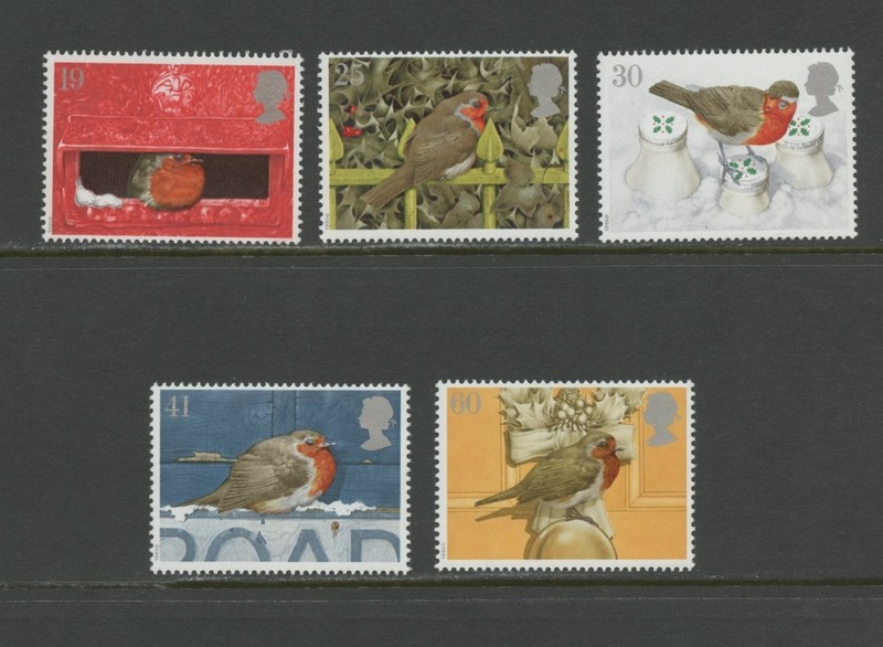 GREAT BRITAIN 1634-1638, 1995 CHRISTMAS, MNH (GB6888)
