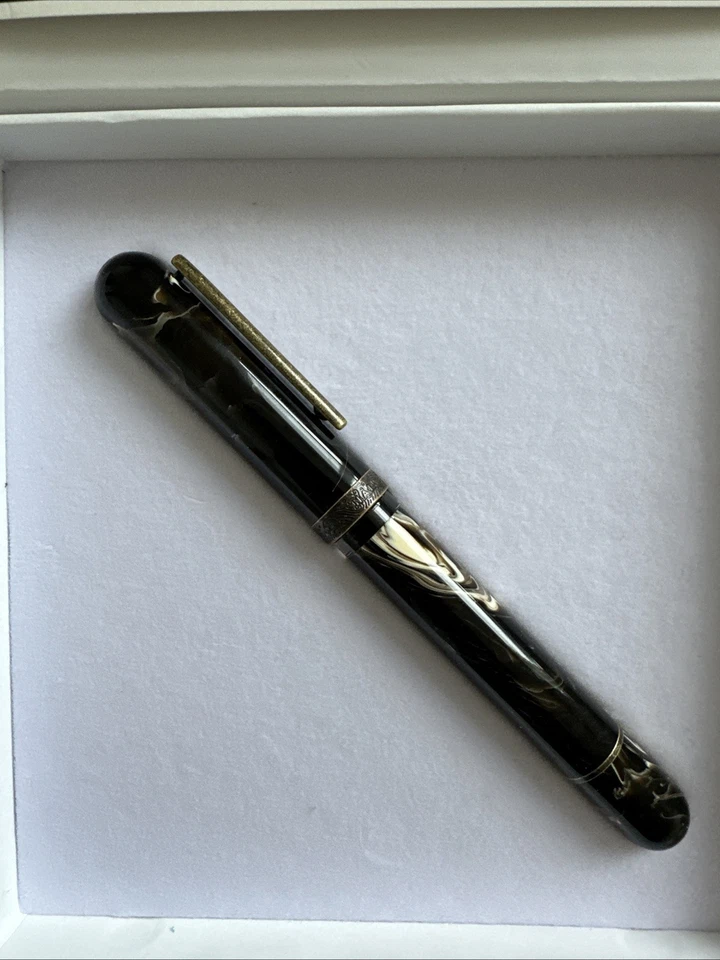 Narwhal X Goldspot Nautilus Fountain Pen - Primary Macchiato - Image 3 of 4