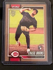 Chase Burns 2026 Topps Gold Parallel #1487/2026 (RC) - Cincinnati Reds