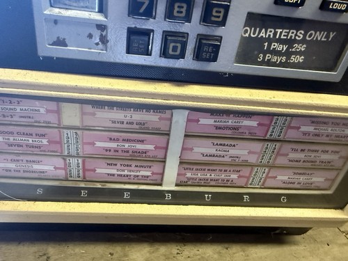 1970 Digital Key Pad Seeburg Jukebox Wallbox DEC NOT tested - Picture 6 of 7