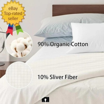 シーツ・カバー GroundingWel Bedsheet usa-1 Grounding Sheets Grounding Well Bed Sheets10% Silver Fiber