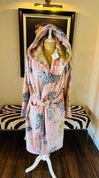 NEW CHELSEA PEERS LEOPARD ANIMAL PRINT DRESSING GOWN SIZE 12