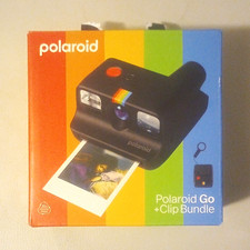 Polaroid Go Instant Camera Generation 2 Black Bundle w/ Clip