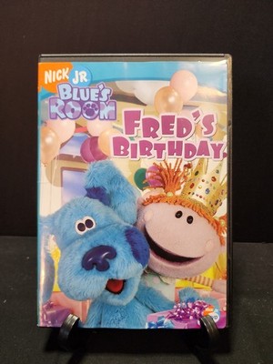 Blue's Clues Blue's Room Fred's Birthday 2006 DVD OOP Classic Nick Jr