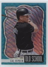 2021 Panini Prizm Old School Teal Wave Cal Ripken Jr #OS-9 HOF 0k0a