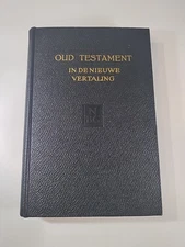 Vintage Dutch Bible Old Testament 1953 Amsterdam Oude Testament Nieuwe Vertaling