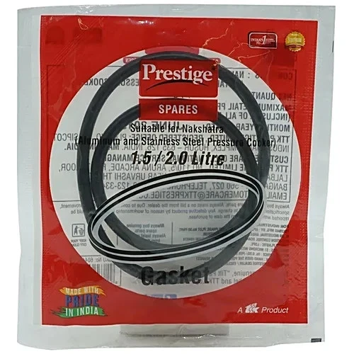 x 2 Prestige Nakshatra Cooker Gasket, for 1.5 L & 2 Inner Lid Pressure