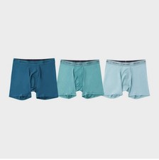 Pair of Thieves Men  s Quick Dry Boxer Briefs 3pk NWT Size Small Green