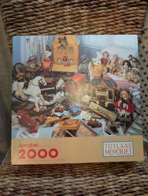 Puzzle 2000 Teile Springbock, gebraucht Toyland Memories Sommer Urlaub Aktivitäten 