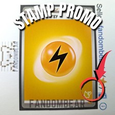 2023 Basic Lightning Energy MY FIRST BATTLE STAMP PROMO card NM/LP