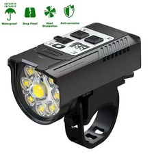 USB Rechargeable LED MTB Bicycle Light Racing Bike Front Headlight Cycling