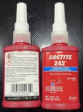 Loctite 242 Threadlocker Anaerobic Adhesive Blue 250ml Bottle Medium Strength
