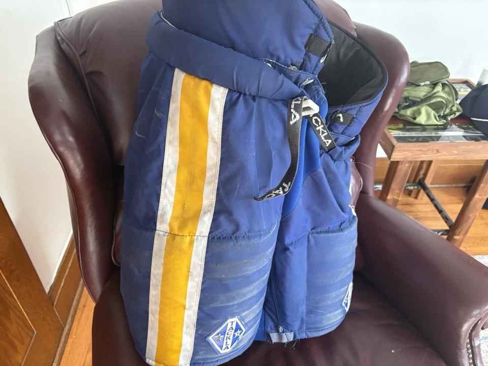 Pantalones de hockey Buffalo Sabres Old School  Foto 2 de 2