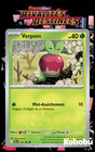 Carte Pokémon Verpom 016/182 EV10 Rivalités Destinées DRI Ecarlate Violet