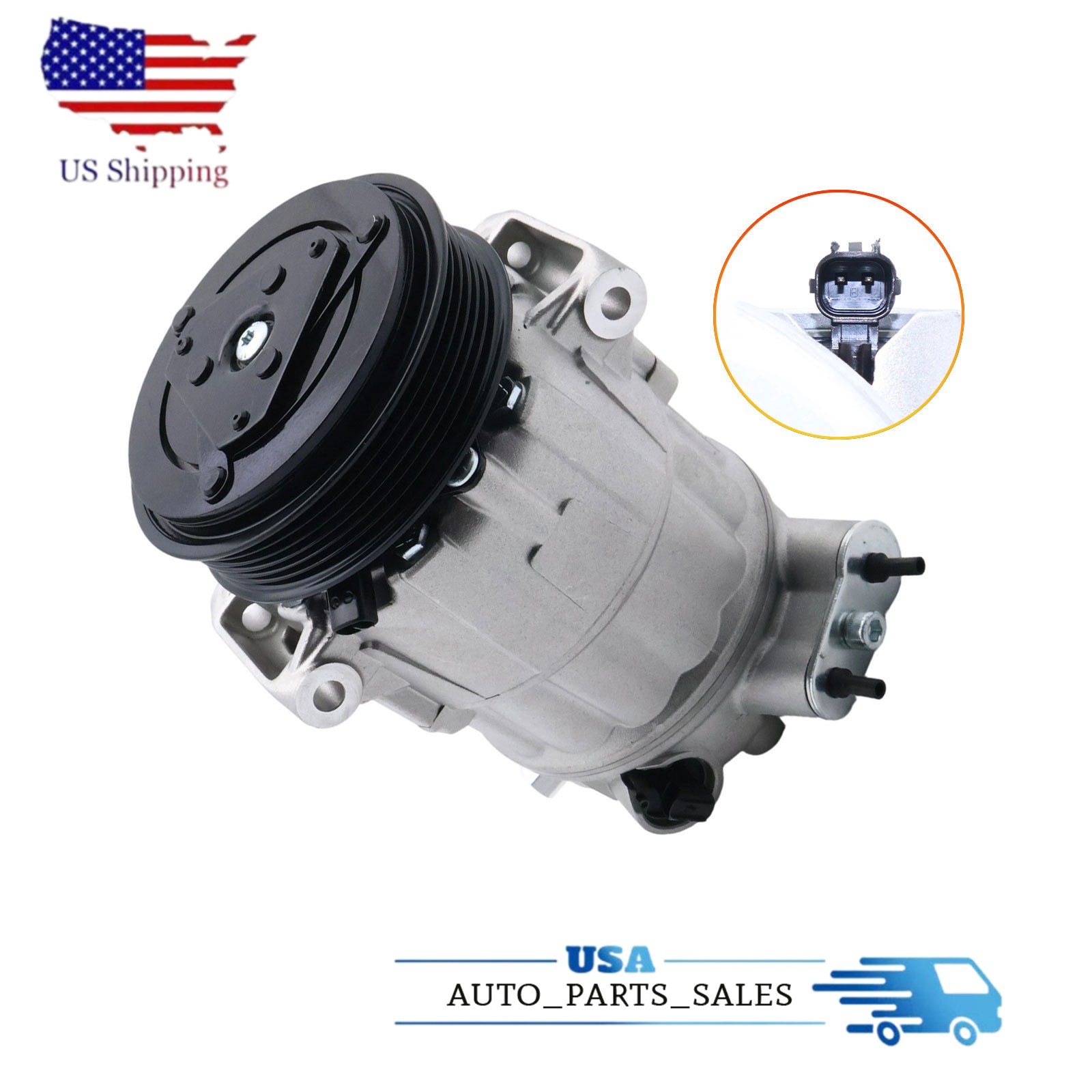 Maserati Ghibli 2015-2019 Compressor with bracket P/N 35232024F